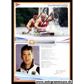 Autogramm Kanu | Jonas EMS | 2012 Druck (DKV)
