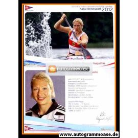 Autogramm Kanu | Katrin WAGNER-AUGUSTIN | 2012 Druck (DKV)