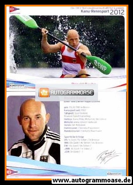 Autogramm Kanu | Ronald RAUHE | 2012 Druck (DKV)