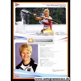 Autogramm Kanu | Silke HÖRMANN | 2012 Druck (DKV)