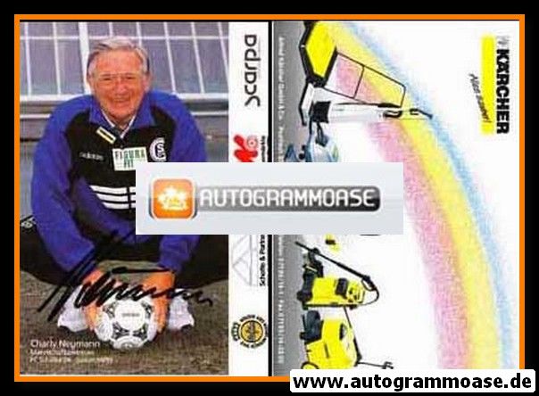 Autogramm Fussball | FC Schalke 04 | 1994 | Charly NEUMANN