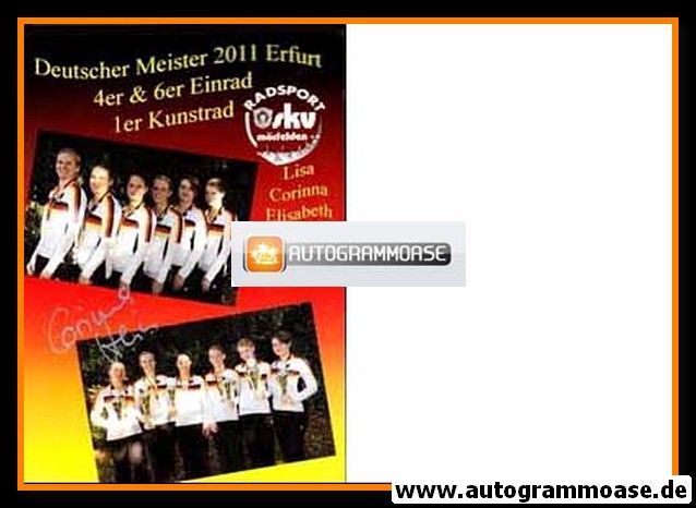Autogramm Radsport | Corinna HEIN | 2011 (DM-Team)