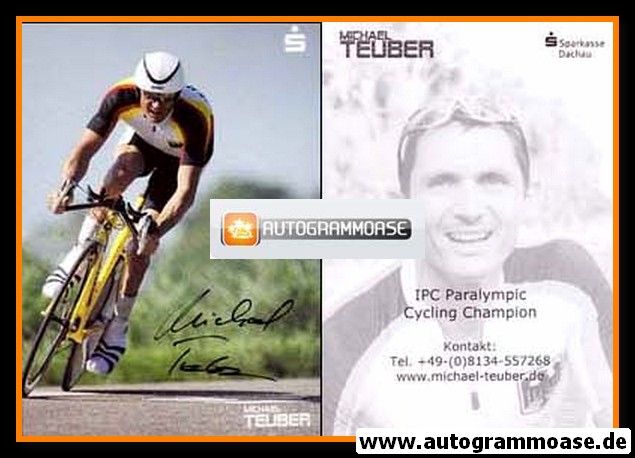 Autogramm Paralympics | Radsport | Michael TEUBER | 2000er (Sparkasse)