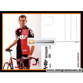 Autogrammkarte Radsport | Marc SERGEANT | 1980er (Lotto)