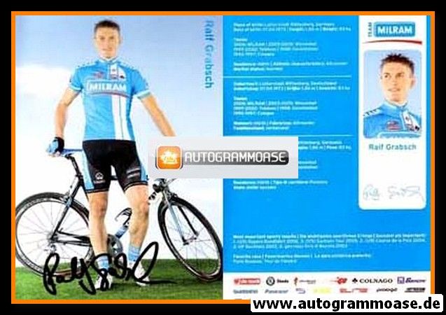 Autogramm Radsport | Ralf GRABSCH | 2000er (Collage)