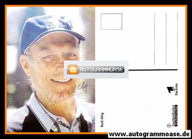 Autogramm Radsport | Rudi ALTIG | 2000er (Portrait Color) ARD