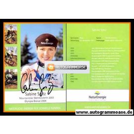 Autogramm Radsport | Sabine Spitz | 2005 (NaturEnergie)