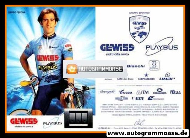 AK Radsport | Davide PERONA | 1993 (Gewiss Playbus)