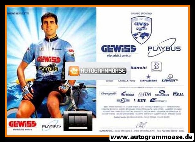 AK Radsport | Simone BERTOLETTI | 1993 (Gewiss Playbus)
