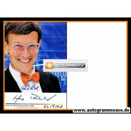 Autogramm Politik | CDU | Heinz RIESENHUBER | 2000er (Portrait Color) 2