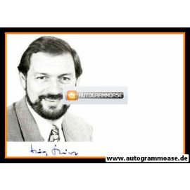 Autogramm Politik | CDU | Heinz SEIFFERT | 1990er Foto (Portrait SW)