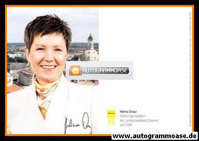Autogramm Politik | CDU | Helma OROSZ | 2012 (Portrait Color) 2