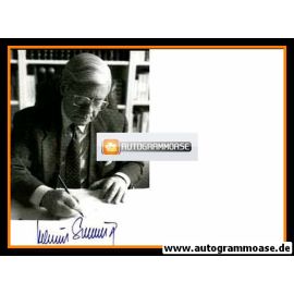 Autogramm Politik | SPD | Helmut SCHMIDT | 1970er Druck (Portrait SW) 1