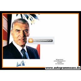 Autogramm Politik | Österreich (SPÖ) | Helmut ZILK | 1990er (Portrait Color) OB Wien 1