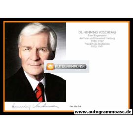 Autogramm Politik | SPD | Henning VOSCHERAU | 1990er (Portrait Color)
