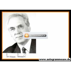 Autogramm Politik | SPD | Karl Hermann HAACK | 1990er Foto (Portrait SW)
