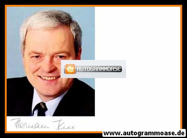 Autogramm Politik | CDU | Hermann KUES | 2000er Foto (Portrait Color)