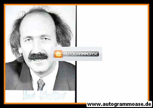 Autogramm Politik | SPD | Horst SCHMIDBAUER | 1990er Foto (Portrait SW)