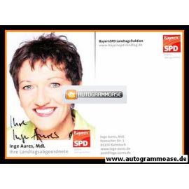 Autogramm Politik | CSU | Inge AURES | 2010er (Portrait Color) 1