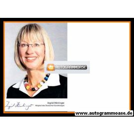 Autogramm Politik | GRÜNE | Ingrid HÖNLINGER | 2010er (Portrait Color)