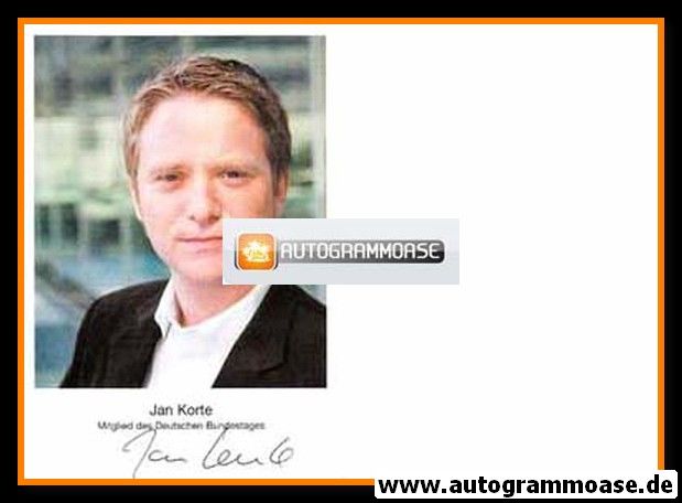 Autogramm Politik | LINKE | Jan KORTE | 2010er (Portrait Color)