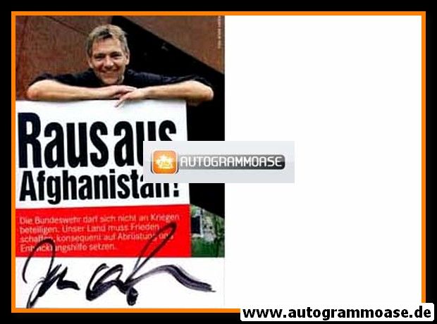 Autogramm Politik | LINKE | Jan VAN AKEN | 2010er (Afghanistan)