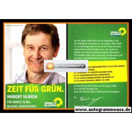 Autogramm Politik | GRÜNE | Hubert ULRICH | 2009 (Landtagswahl)
