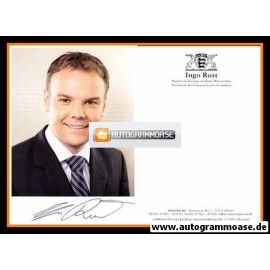 Autogramm Politik | SPD | Ingo RUST | 2010er (Portrait Color) 1