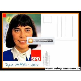 Autogramm Politik | SPD | Ingrid MATTHÄUS-MAIER | 1980er (Portrait Color)