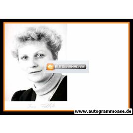 Autogramm Politik | SPD | Iris FOLLAK | 1990er Foto (Portrait SW)