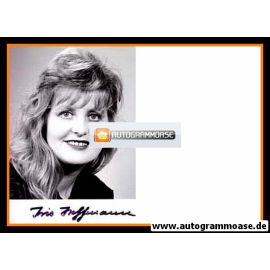 Autogramm Politik | SPD | Iris HOFFMANN | 1990er Foto (Portrait SW)