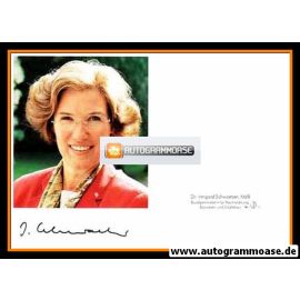 Autogramm Politik | FDP | Irmgard SCHWAETZER | 1990er (Portrait Color)