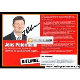 Autogramm Politik | LINKE | Jens PETERMANN | 2009 (Bundestagswahl)