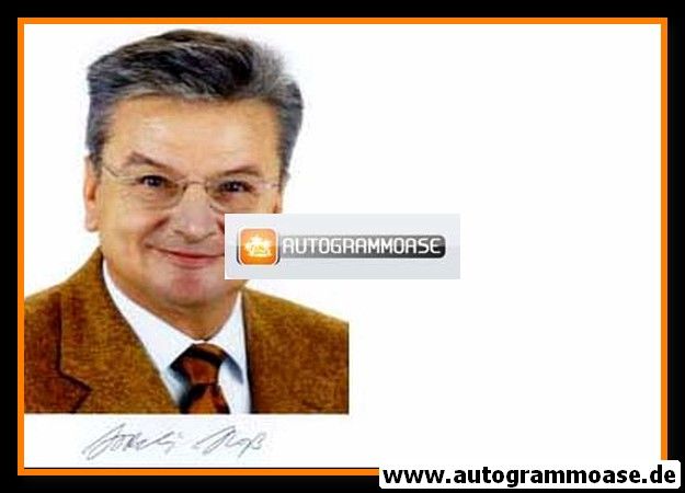 Autogramm Politik | SPD | Joachim POSS | 2000er Foto (Portrait Color)