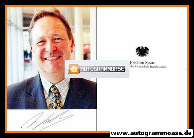 Autogramm Politik | FDP | Joachim SPATZ | 2010er (Portrait Color)