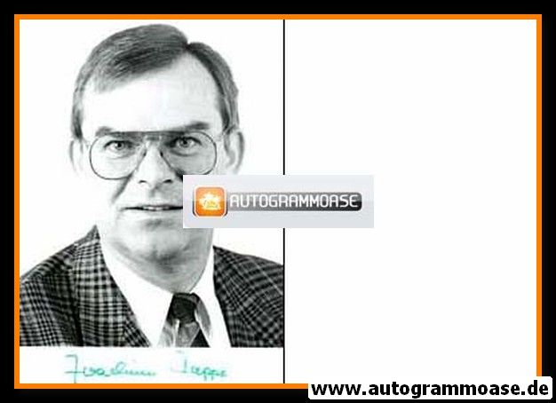Autogramm Politik | SPD | Joachim TAPPE | 1990er Foto (Portrait SW)
