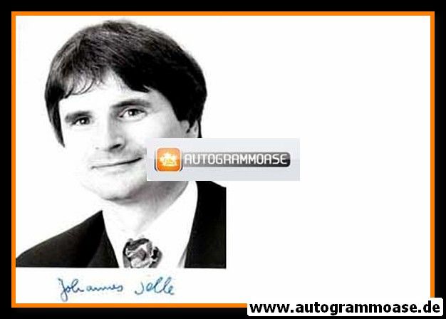 Autogramm Politik | CDU | Johannes SELLE | 1990er Foto (Portrait SW)
