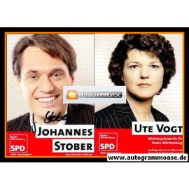Autogramm Politik | SPD | Johannes STOBER | 2006 (Landtagswahl)