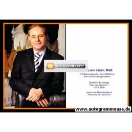 Autogramm Politik | FDP | Jörg VAN ESSEN | 2000er (Portrait Color)