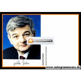Autogramm Politik | GRÜNE | Joschka FISCHER | 2000er Druck (Portrait Color)