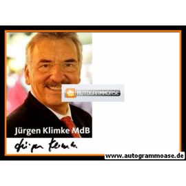 Autogramm Politik | CDU | Jürgen KLIMKE | 2000er (Portrait Color)