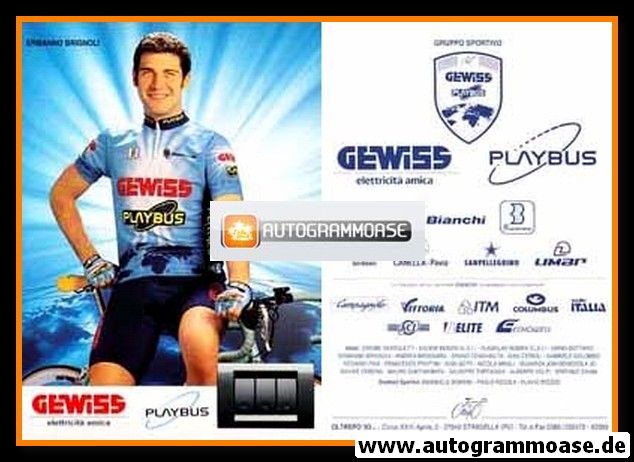 AK Radsport | Ermanno BRIGNOLI | 1993 (Gewiss Playbus)