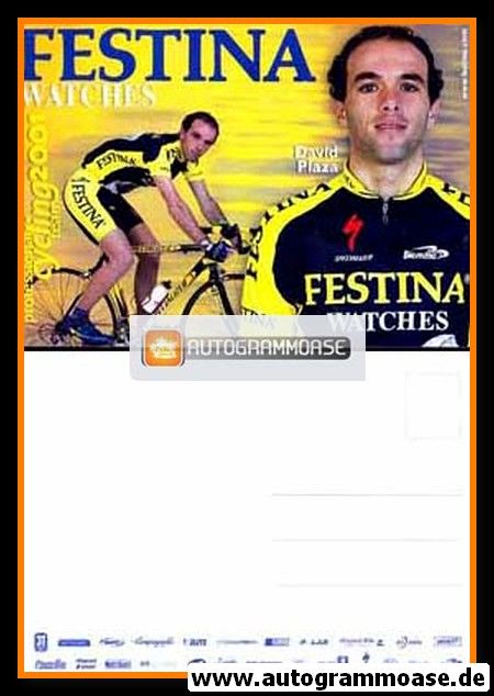 AK Radsport | David PLAZA | 2001 (Festina)