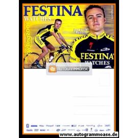 Autogrammkarte Radsport | Juan Carlos VICARIO | 2001 (Festina)
