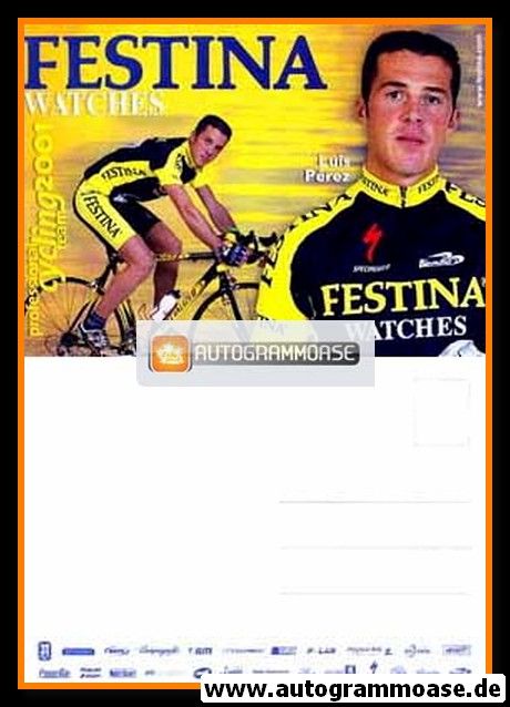 AK Radsport | Luis PEREZ | 2001 (Festina)
