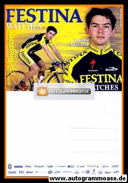 Autogrammkarte Radsport | Steffen RADOCHLA | 2001 (Festina)