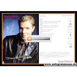 Autogramm Radsport | Danilo HONDO | 2001 Druck (Portrait Telekom)