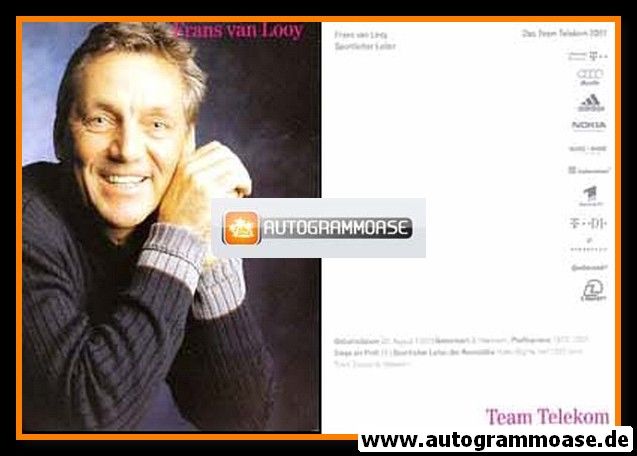 AK Radsport | Frans VAN LOOY | 2001 (Telekom)