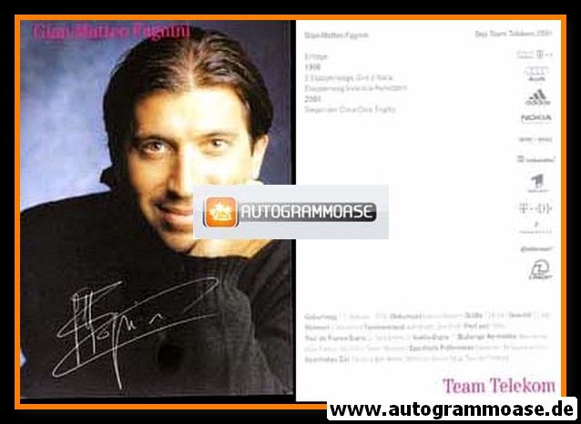 Autogramm Radsport | Gian-Matteo FAGNINI | 2001 Druck (Telekom)