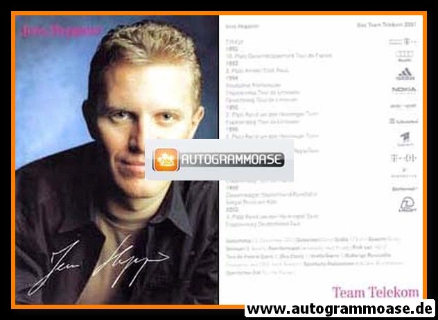 Autogramm Radsport | Jens HEPPNER | 2001 Druck (Portrait Color) Telekom
